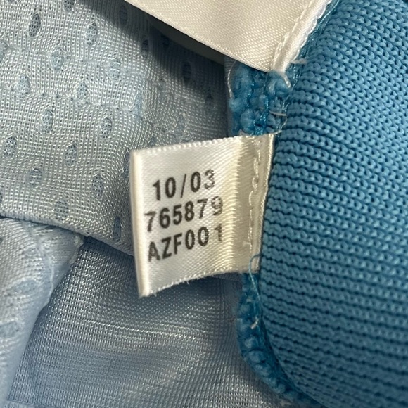 Adidas Shorts Size Medium Women’s Baby Blue Mesh - Picture 4 of 7
